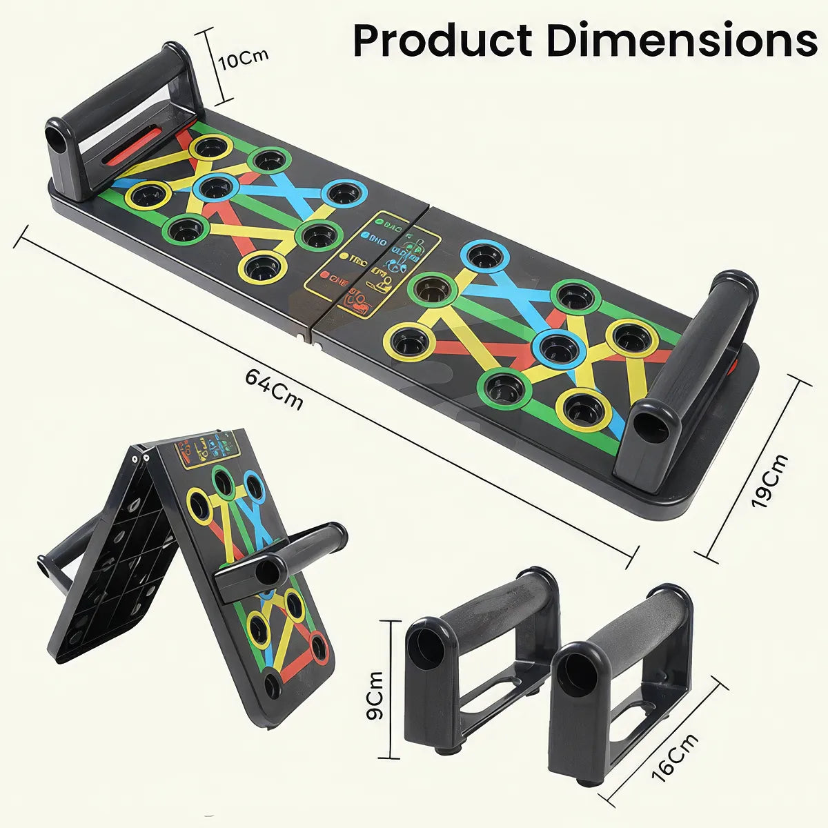 Master Your Form Foldable Push-Up Board | 50% OFF + FREE Shipping
