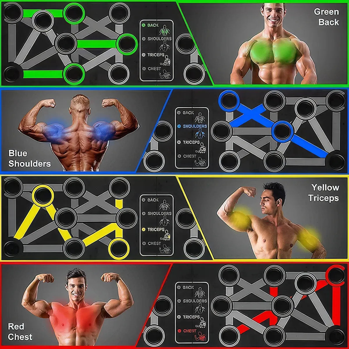 Master Your Form Foldable Push-Up Board | 50% OFF + FREE Shipping