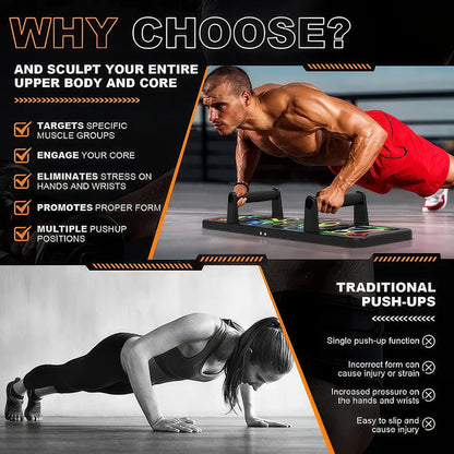Master Your Form Foldable Push-Up Board | 50% OFF + FREE Shipping