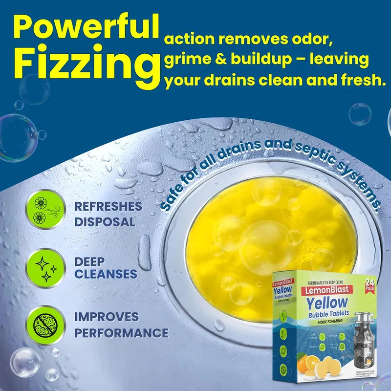 Effervescent Cleaning Tablet (Pack of 24) | COD + Free Shipping