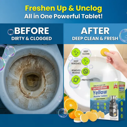 Effervescent Cleaning Tablet (Pack of 24) | COD + Free Shipping