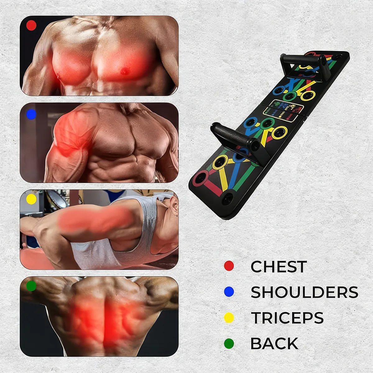 Master Your Form Foldable Push-Up Board | 50% OFF + FREE Shipping